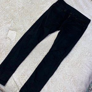 LEVIS 519 RAW DENIM SKINNY JEANS